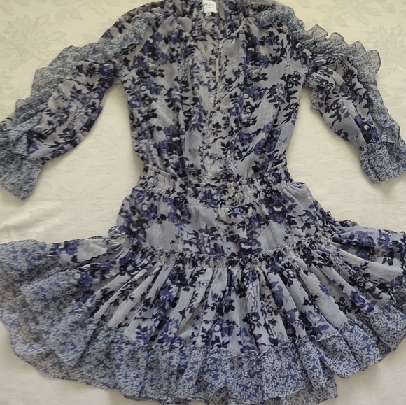 dress blue b usmc Eliza Dress | Azure Safari | MAUDE VIVANTE